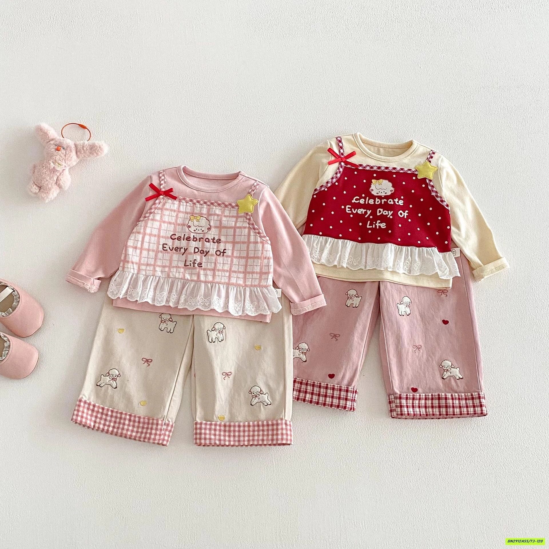 SÉT ÁO DỄ THƯƠNG MIX QUẦN KITTY