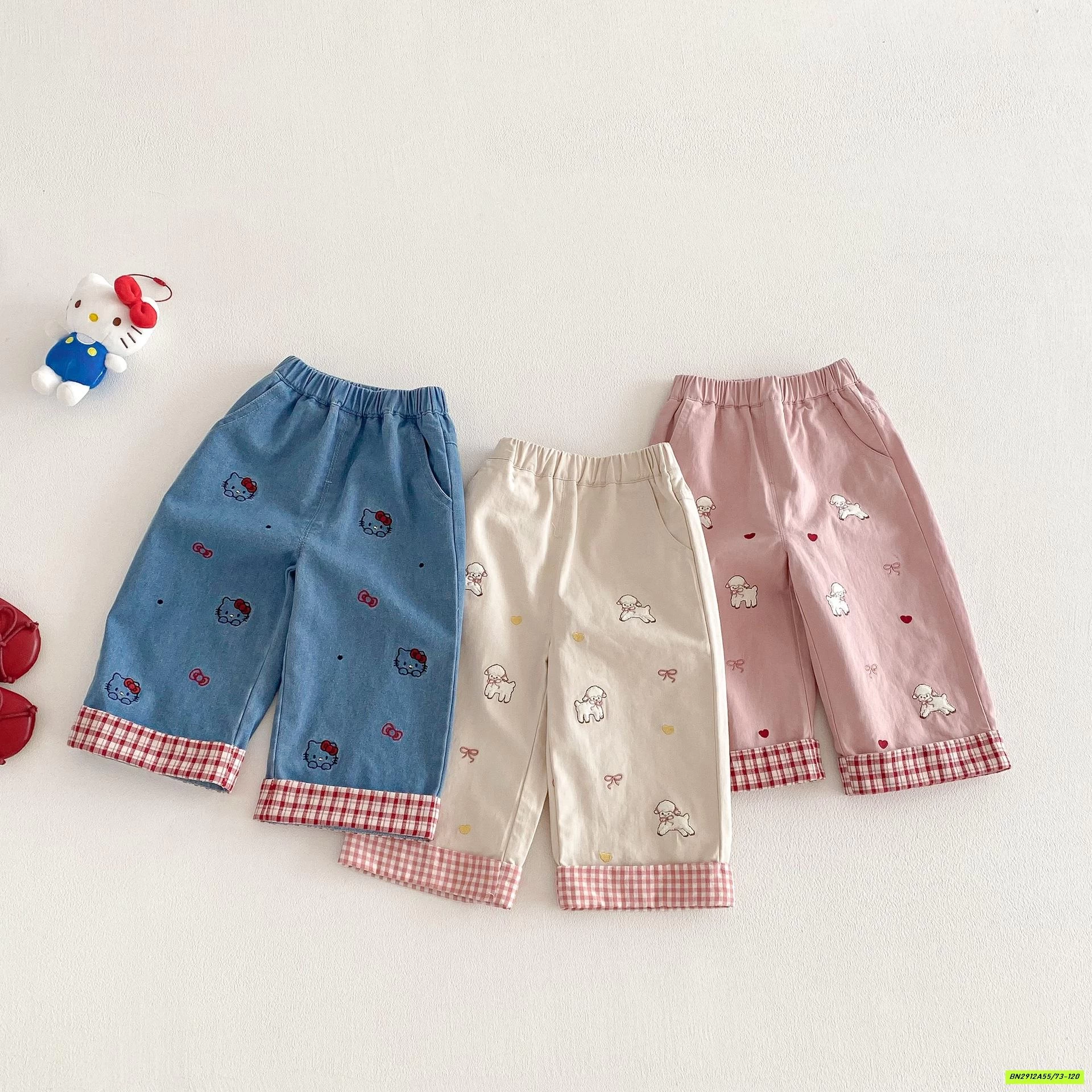 SÉT ÁO DỄ THƯƠNG MIX QUẦN KITTY