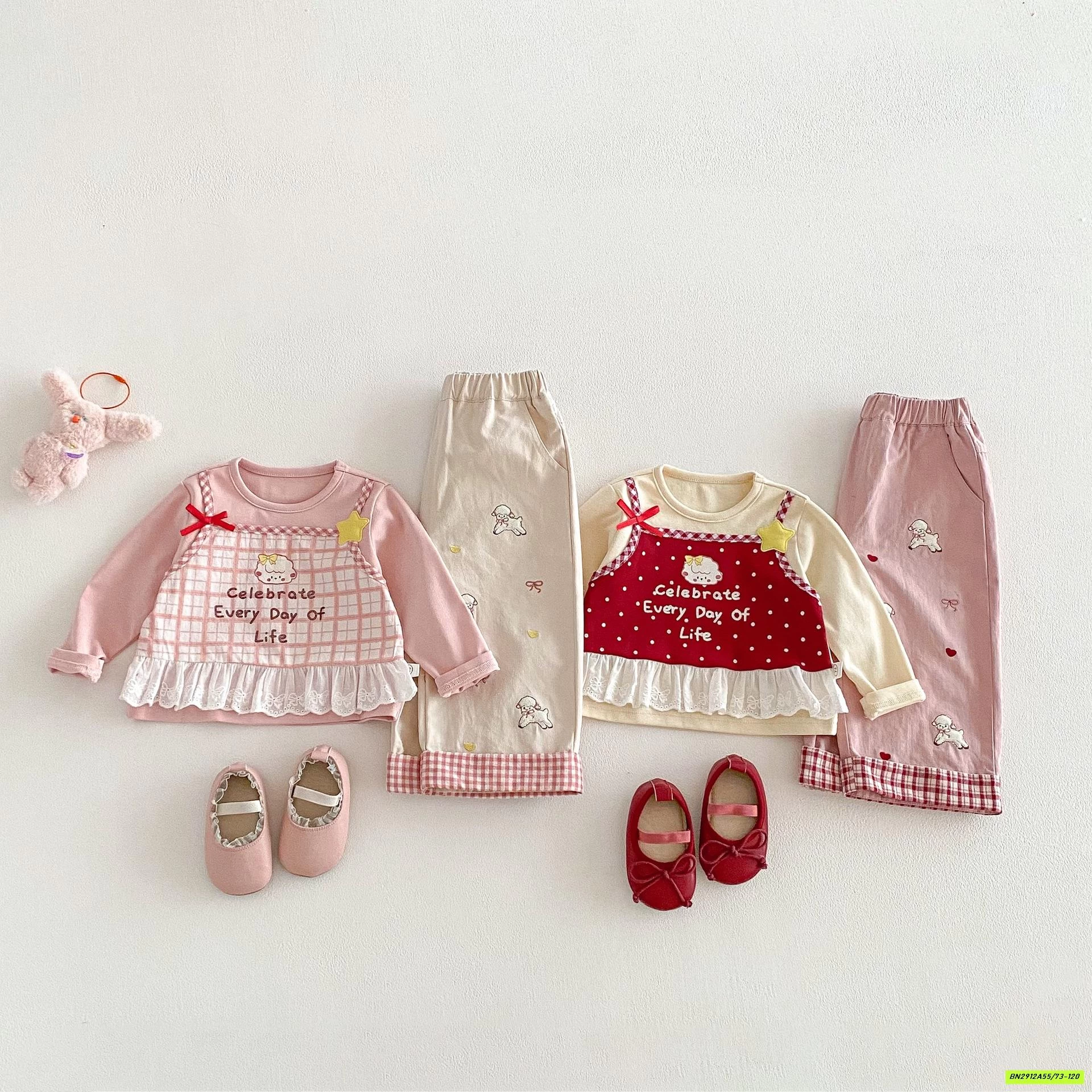 SÉT ÁO DỄ THƯƠNG MIX QUẦN KITTY