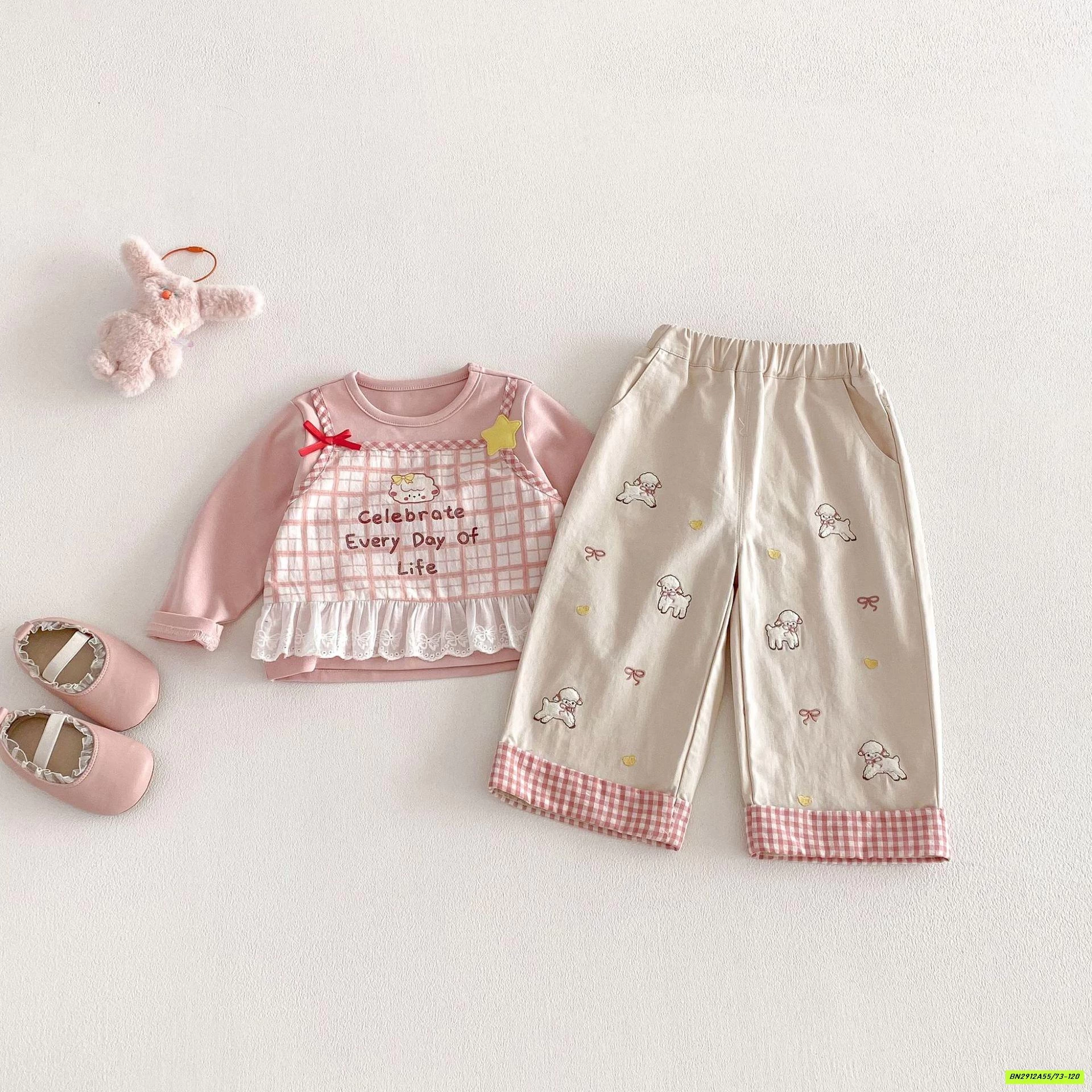 SÉT ÁO DỄ THƯƠNG MIX QUẦN KITTY