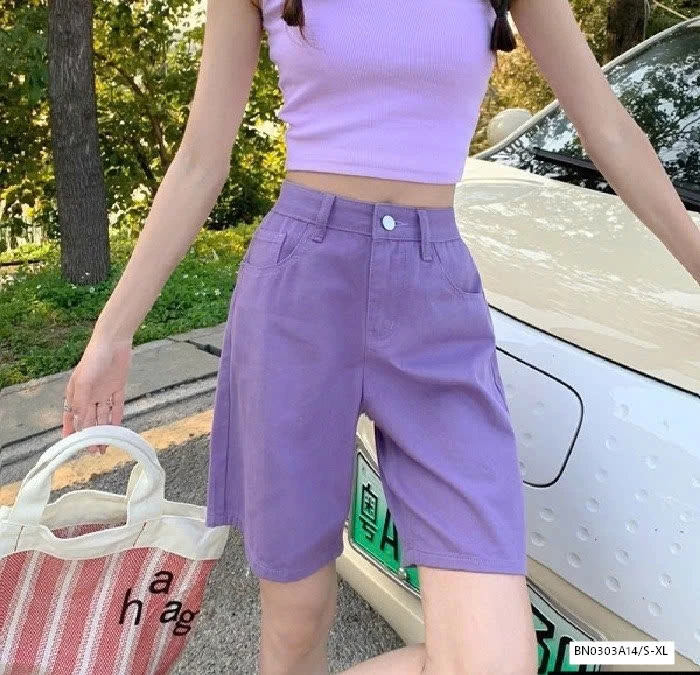QUẦN SHORT LỬNG CẠP CAO