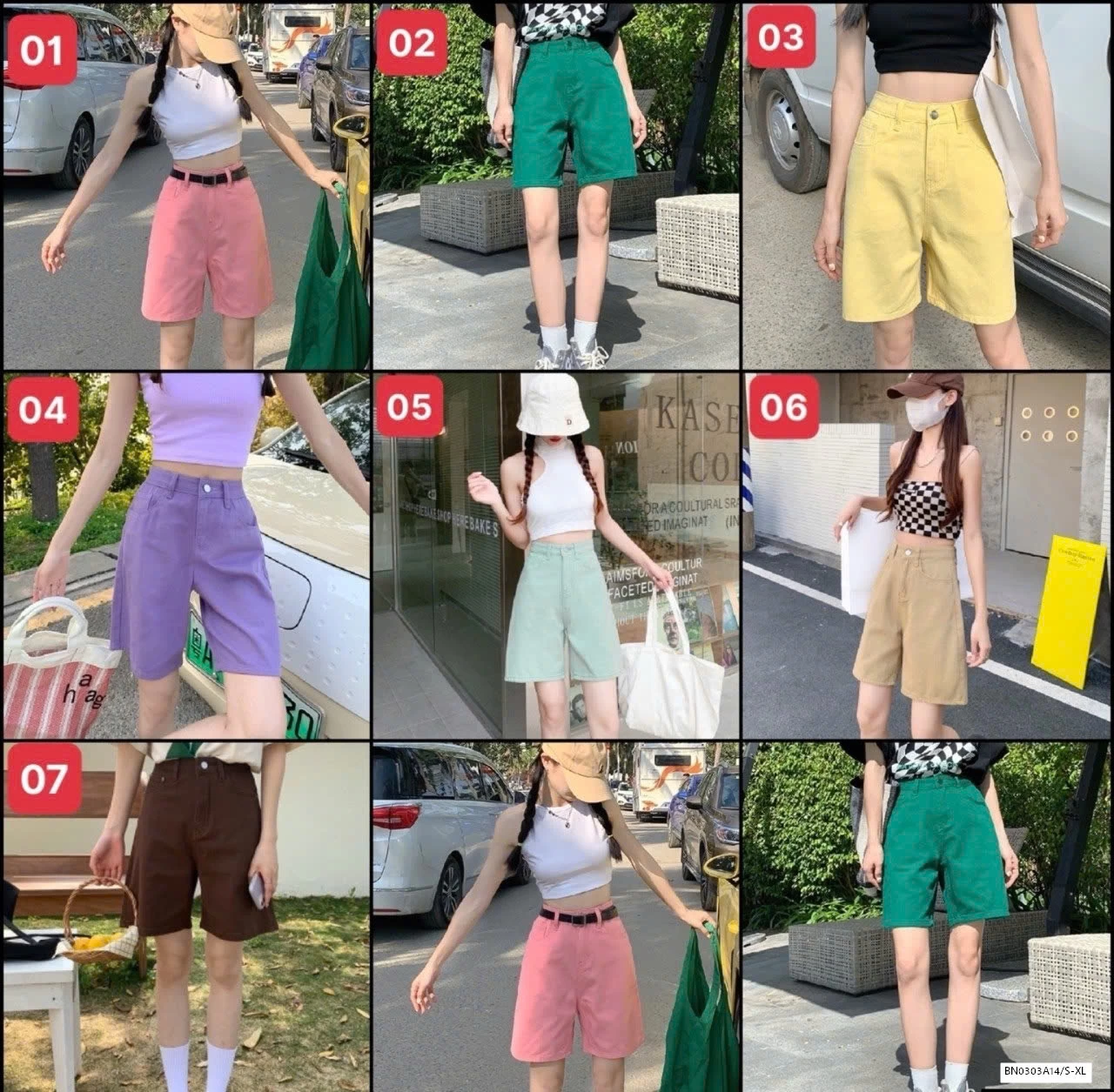 QUẦN SHORT LỬNG CẠP CAO