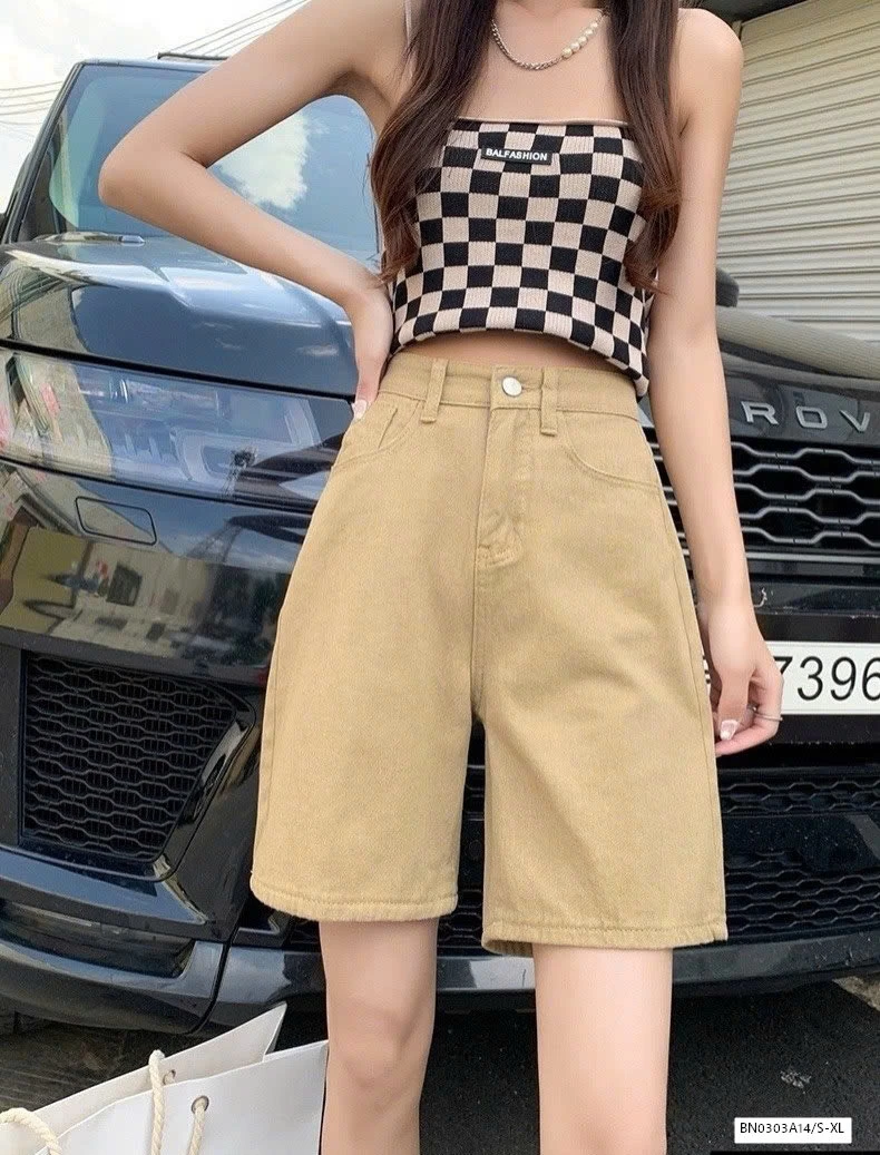 QUẦN SHORT LỬNG CẠP CAO