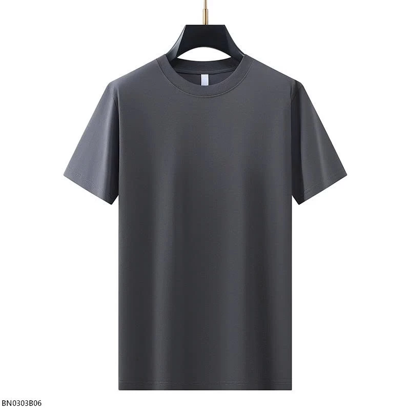 ÁO THUN NAM TRƠN CỔ TRÒN