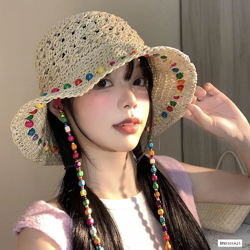 MŨ CÓI QUAI SẮC MÀU