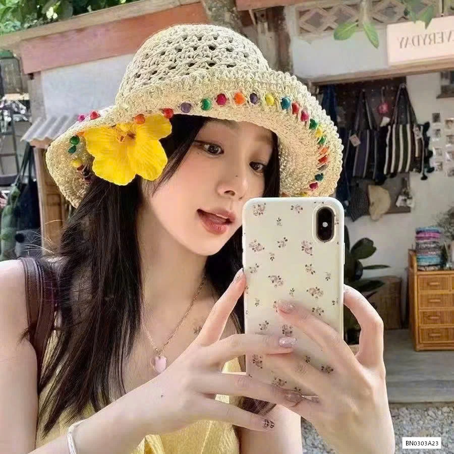 MŨ CÓI QUAI SẮC MÀU