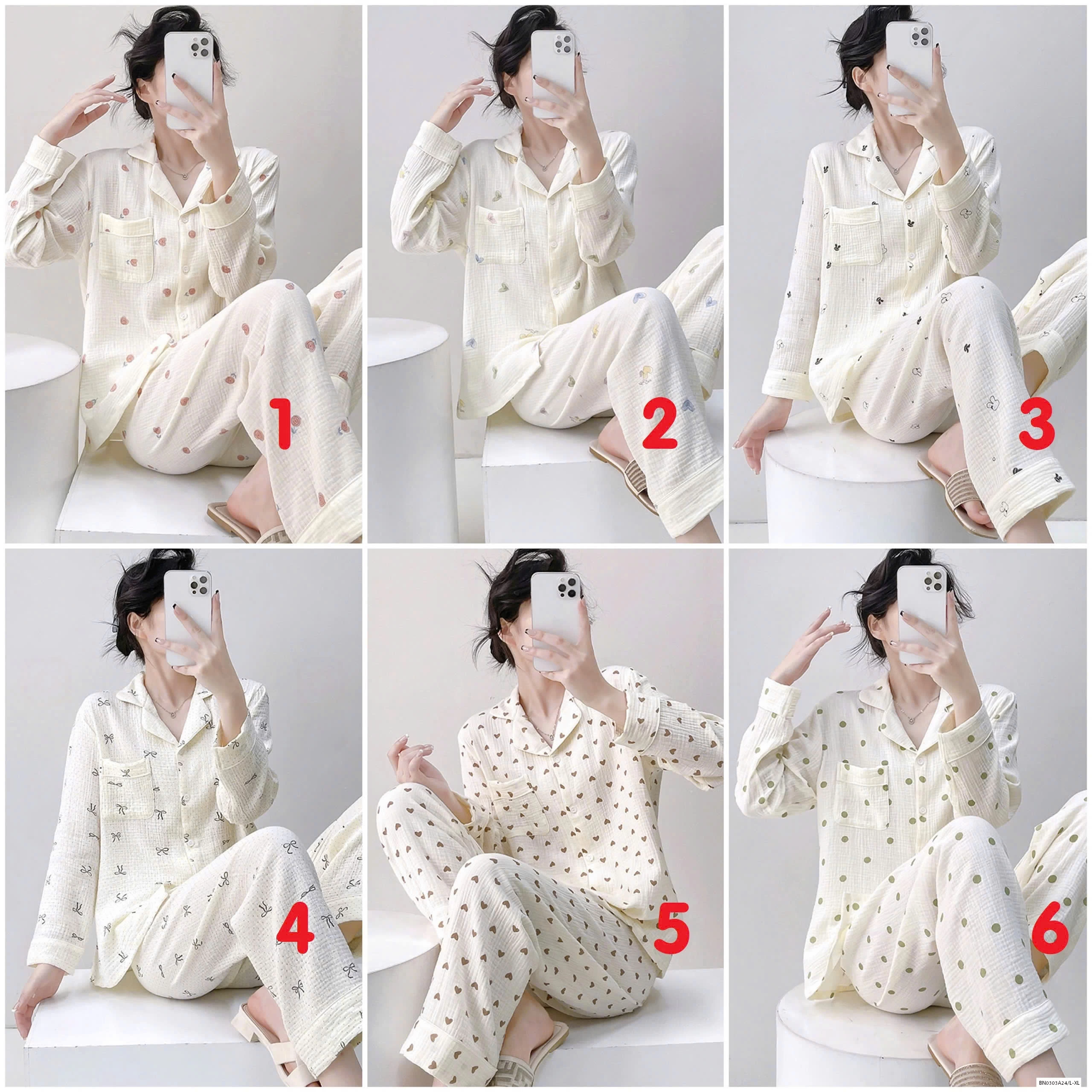 PIZAMA XÔ ĐŨI HÀN QUỐC