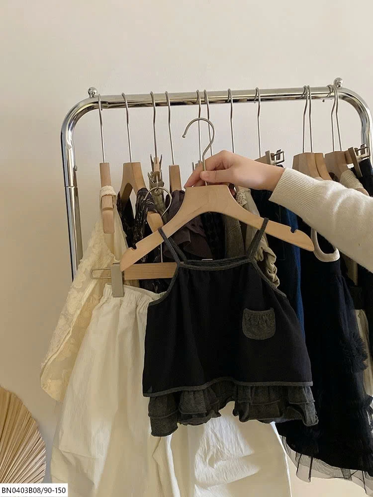 SÉT ÁO 2 DÂY QUẦN SUỐNG TRẮNG