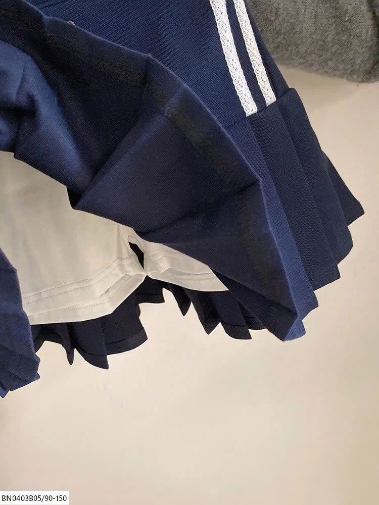 SÉT CHÂN VÁY XẾP LÝ MIX ÁO THUN SỐ 25