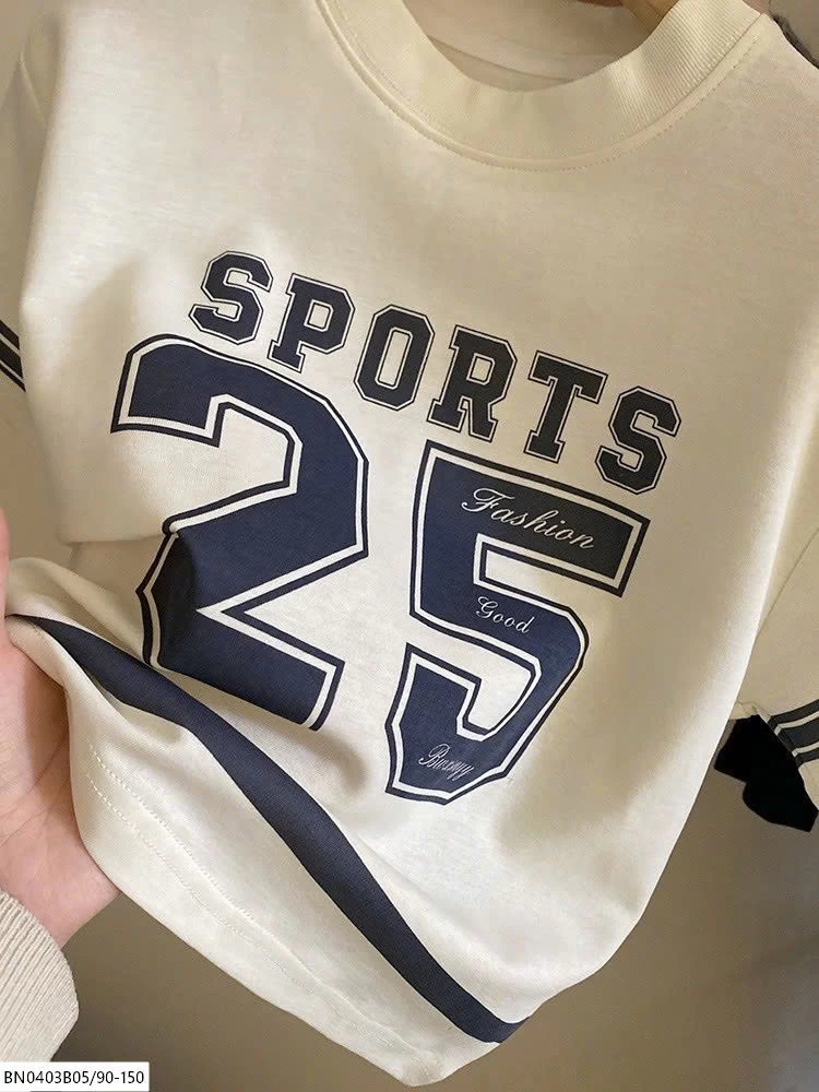 SÉT CHÂN VÁY XẾP LÝ MIX ÁO THUN SỐ 25