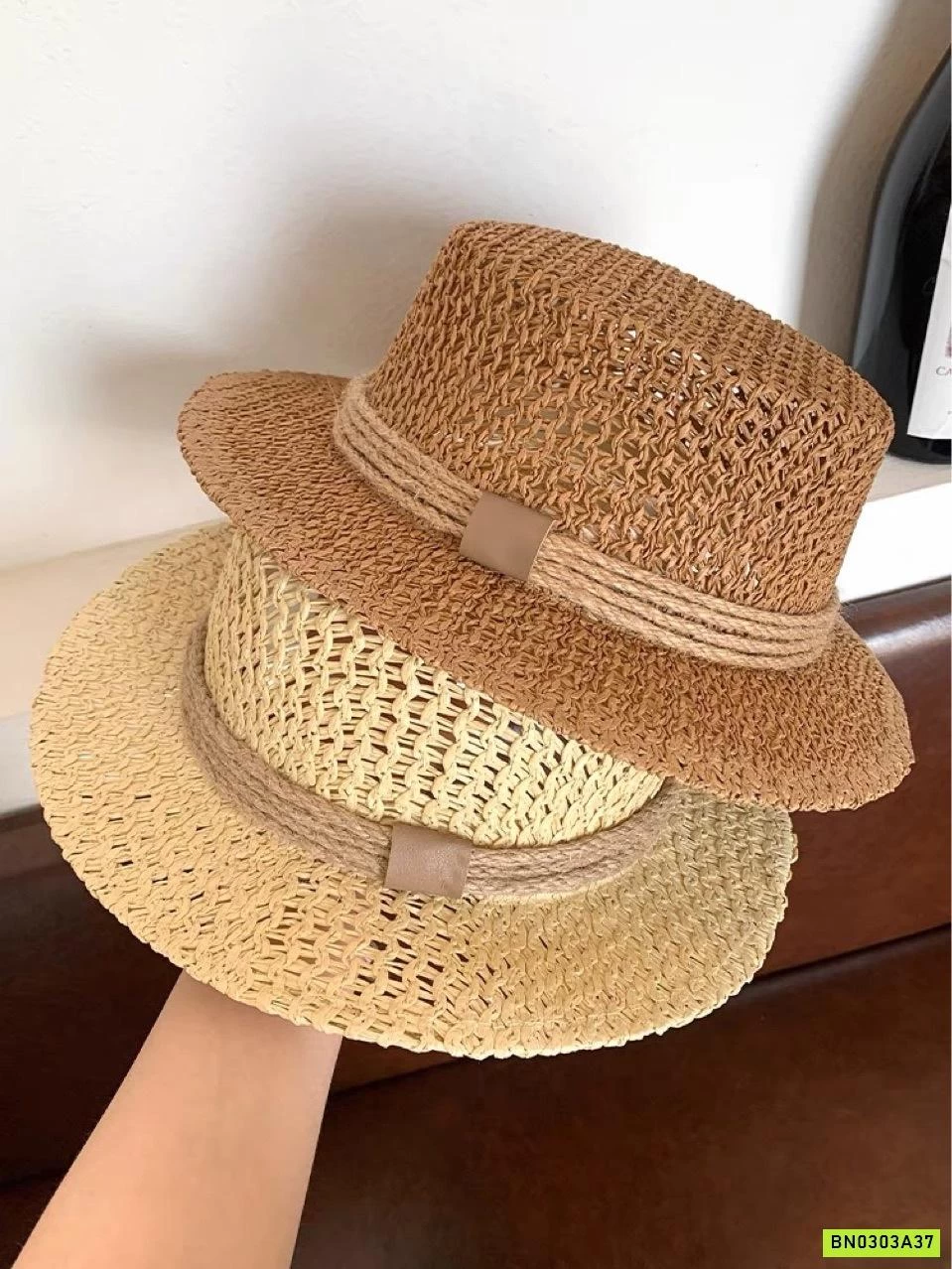 MŨ CÓI CHÓP PHẲNG VINTAGE NỮ