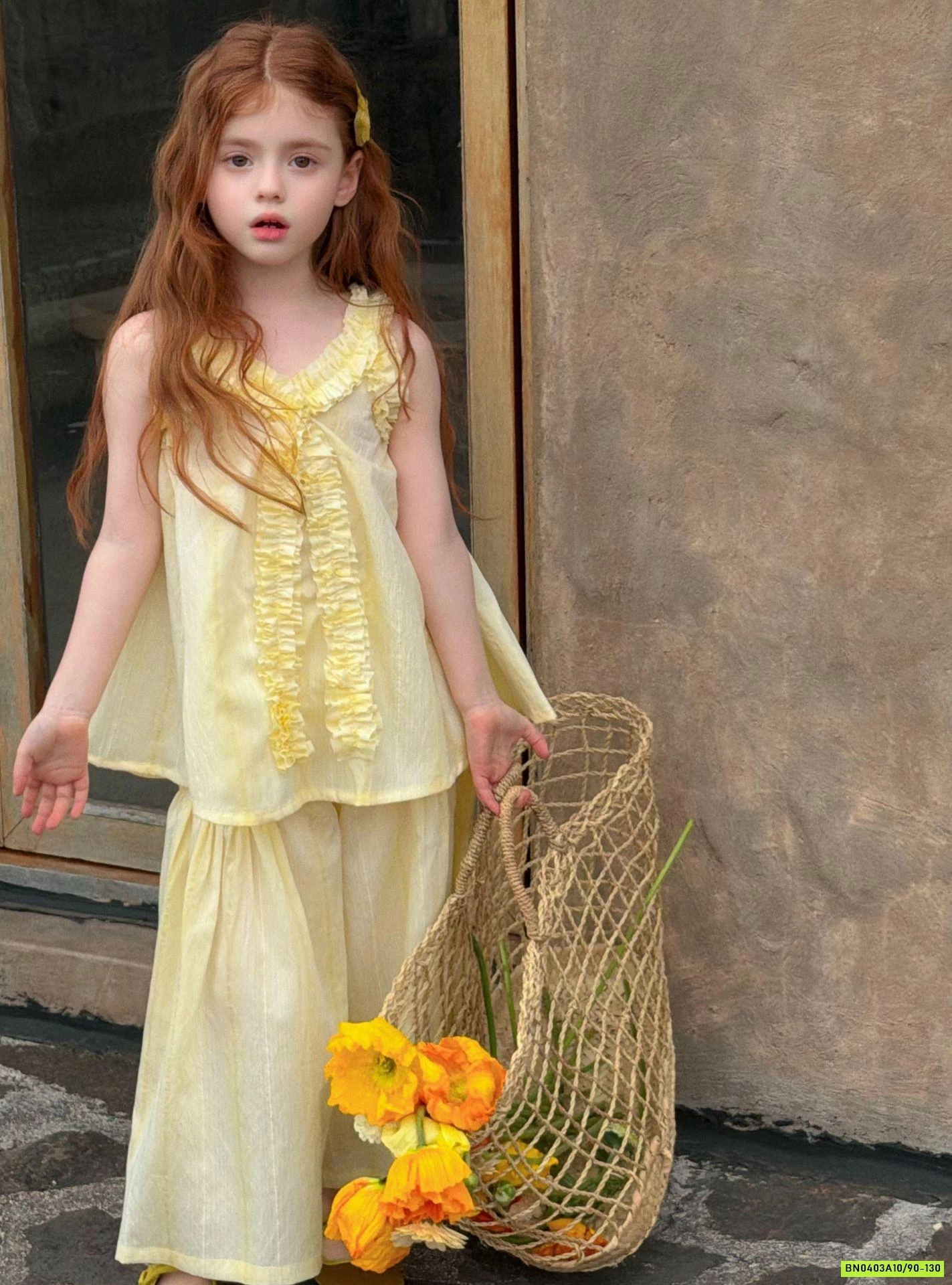 SÉT BABYDOLL VÀNG BÈO NHÚN OTALY