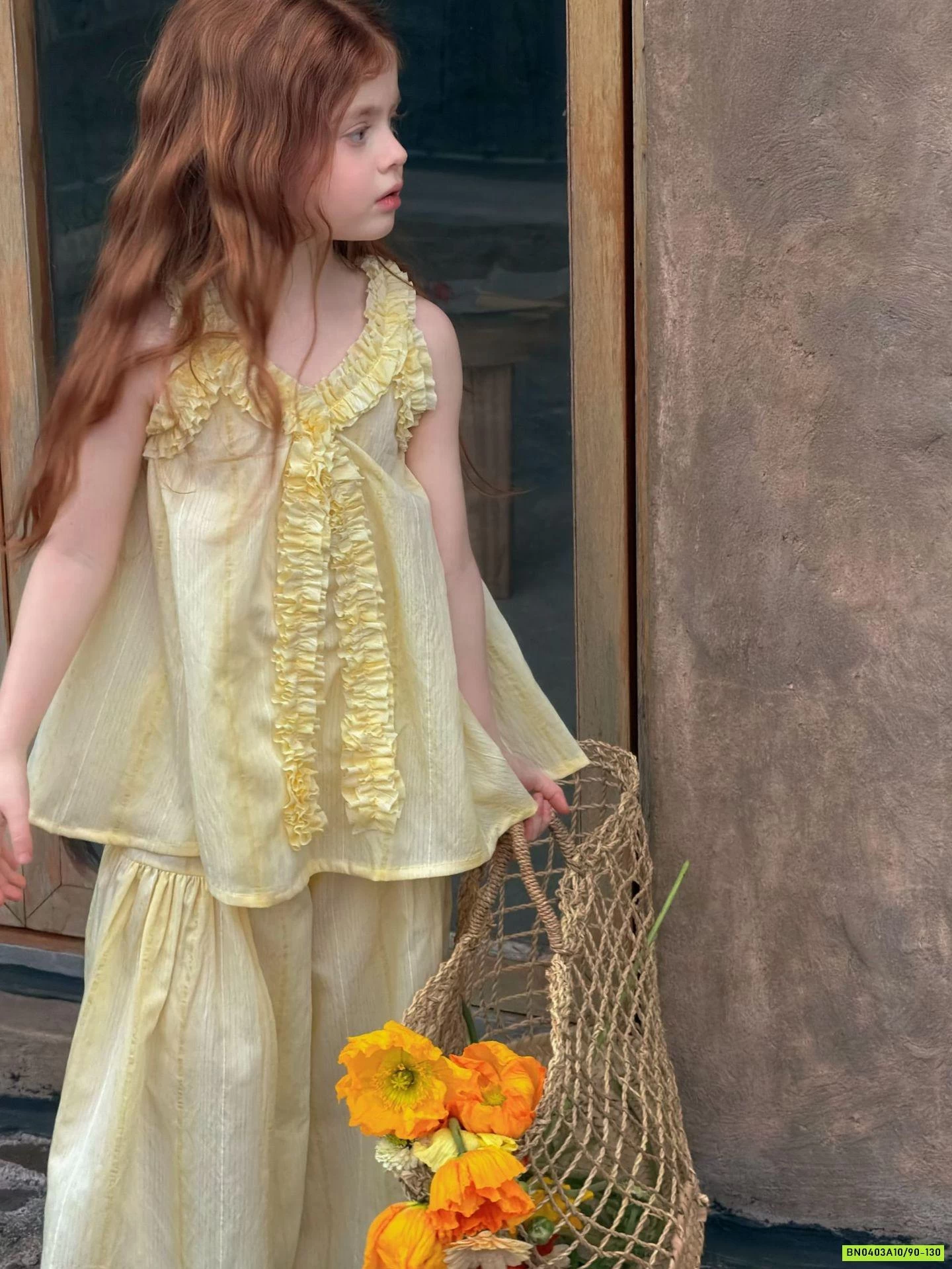 SÉT BABYDOLL VÀNG BÈO NHÚN OTALY