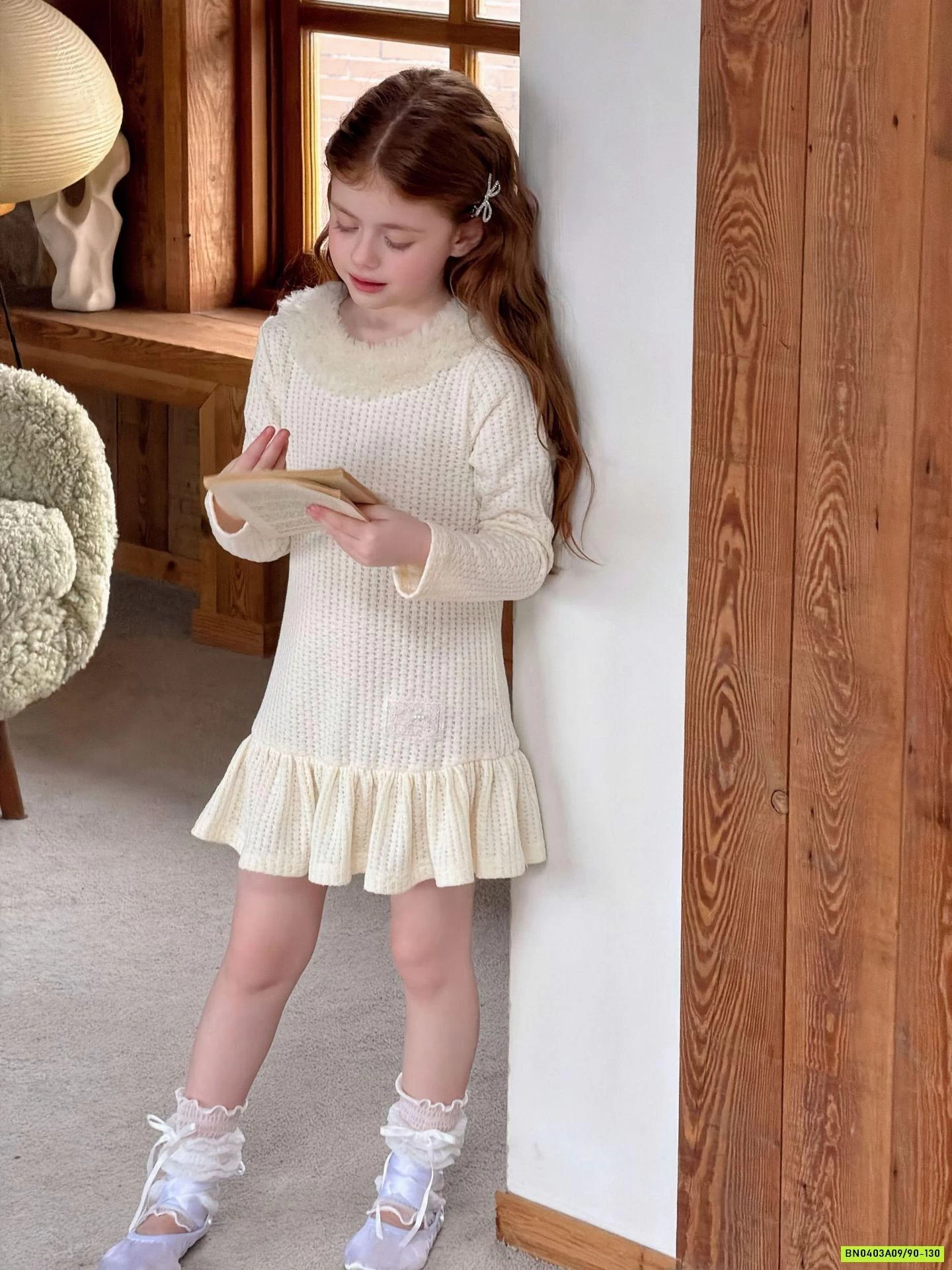 ĐẦM DỆT ĐUÔI CÁ CỔ VIỀN BÈO OTALY