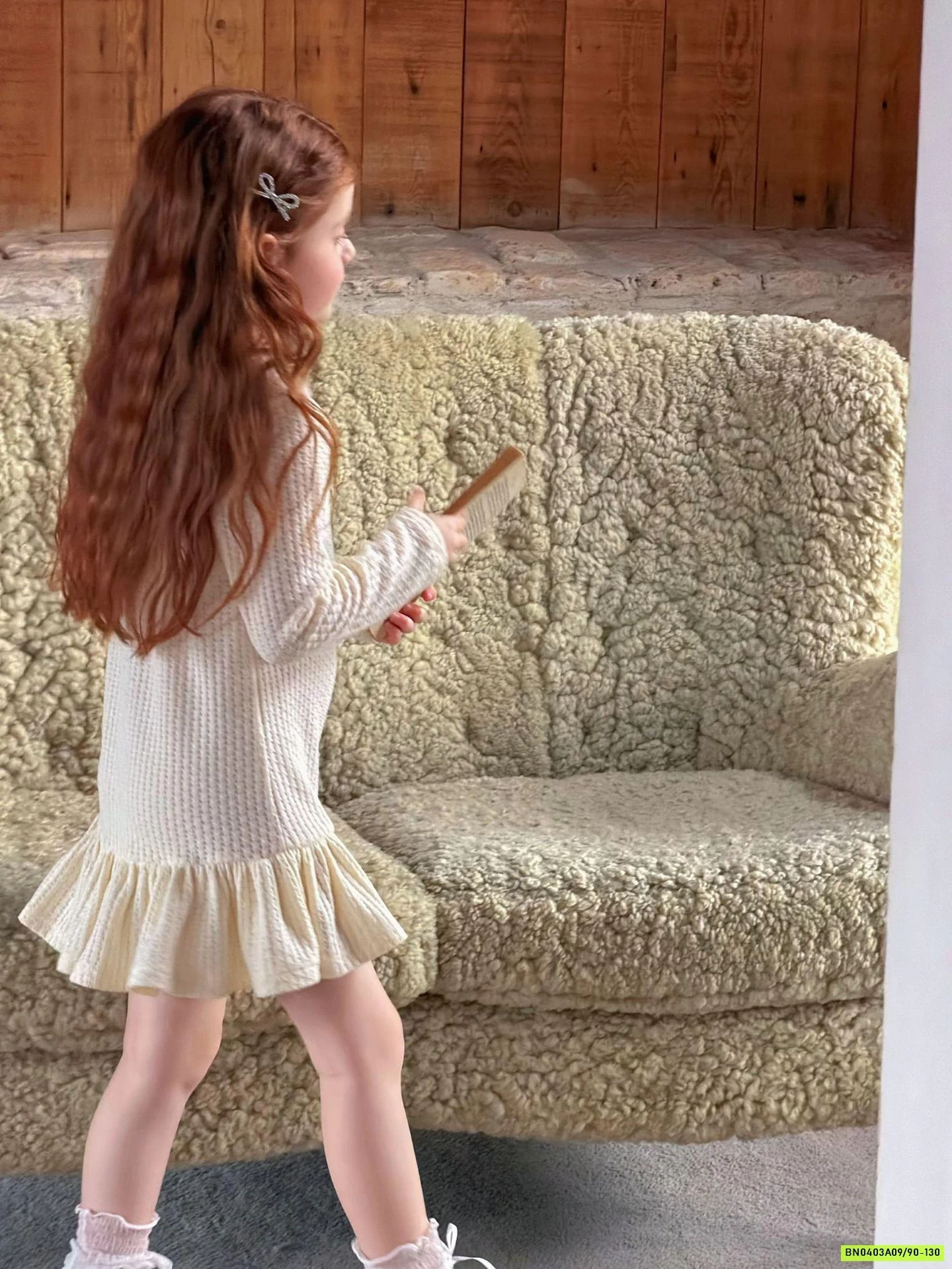 ĐẦM DỆT ĐUÔI CÁ CỔ VIỀN BÈO OTALY