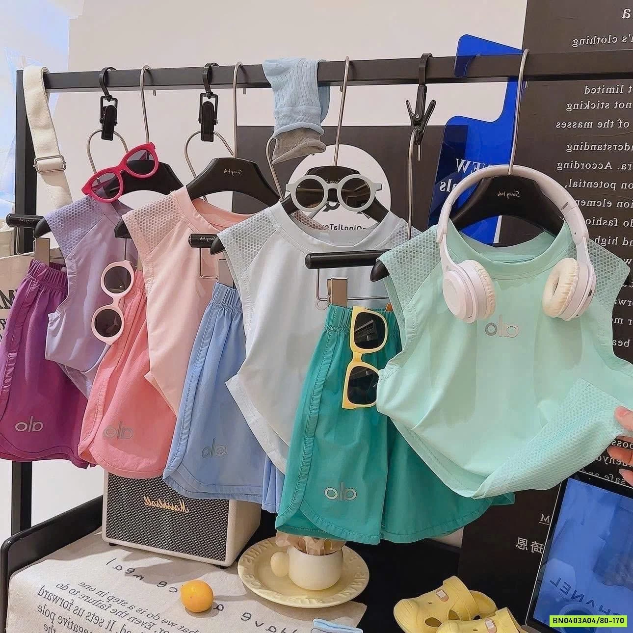 BỘ THỂ THAO SÁT NÁCH QUẦN GIÓ