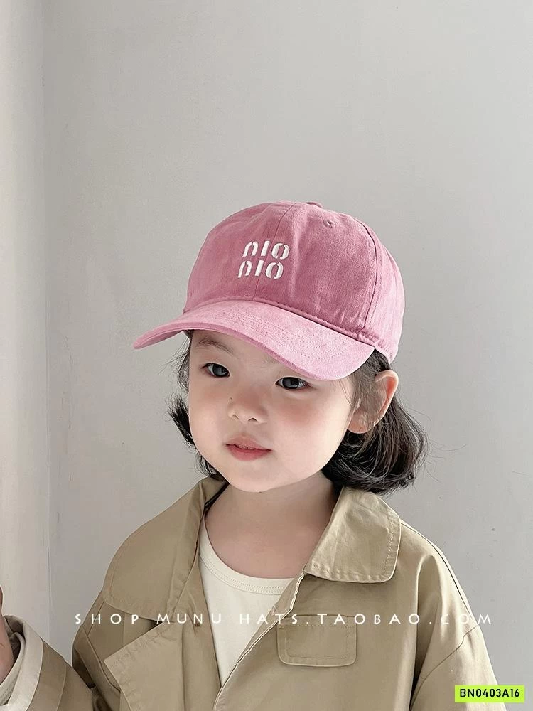 MŨ HẾT THÊU CHỮ NIONIO