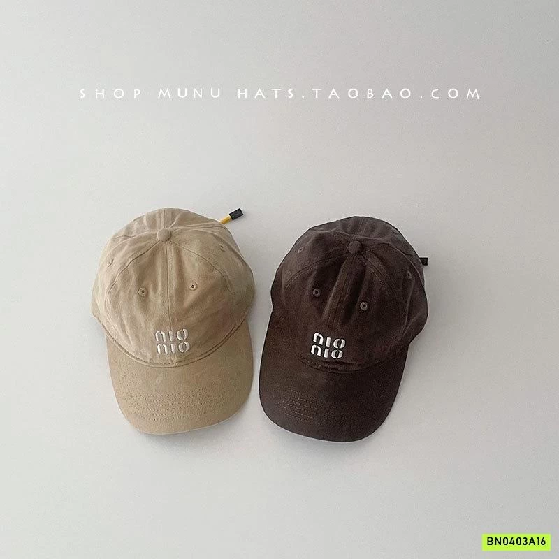 MŨ HẾT THÊU CHỮ NIONIO