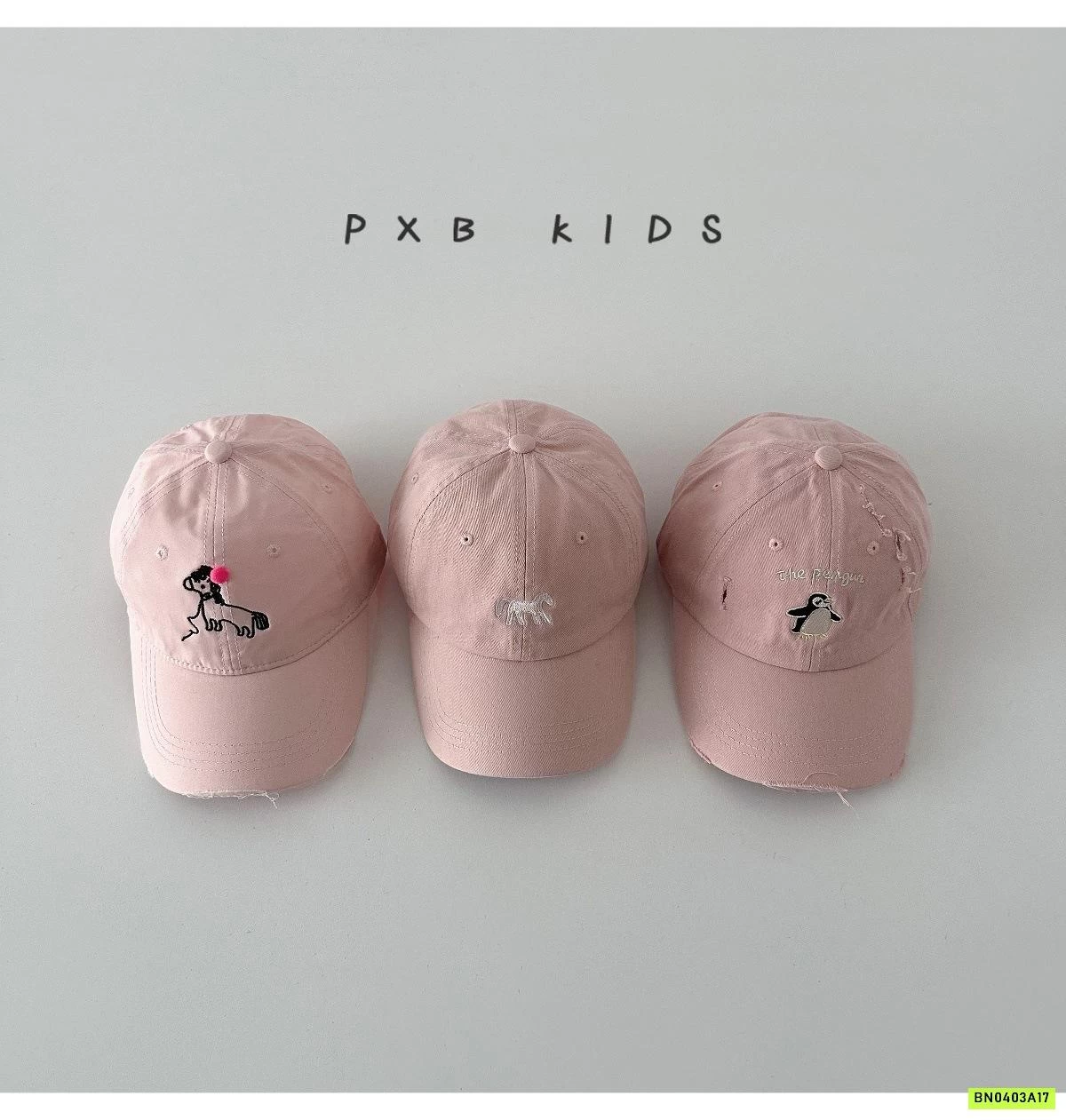 MŨ KẾT TONE HỒNG THÊU