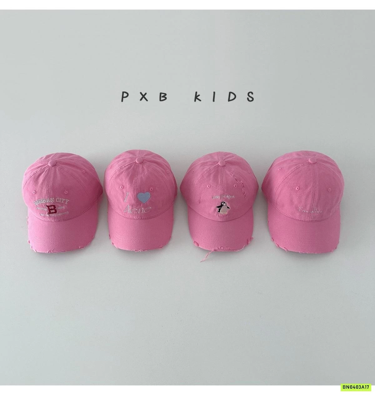 MŨ KẾT TONE HỒNG THÊU