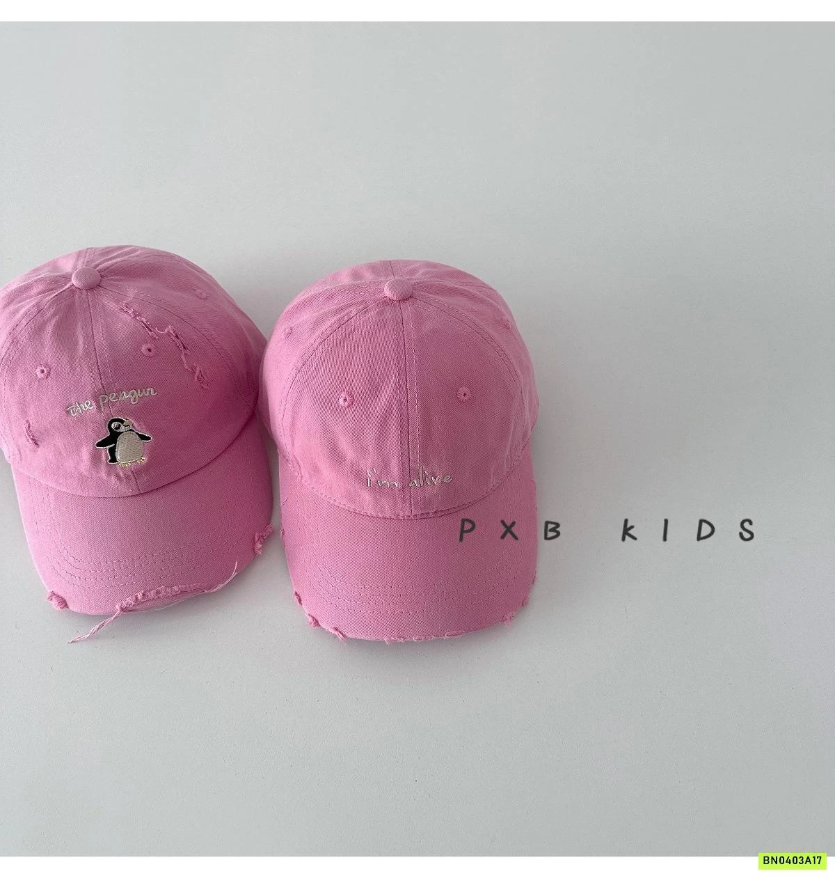 MŨ KẾT TONE HỒNG THÊU