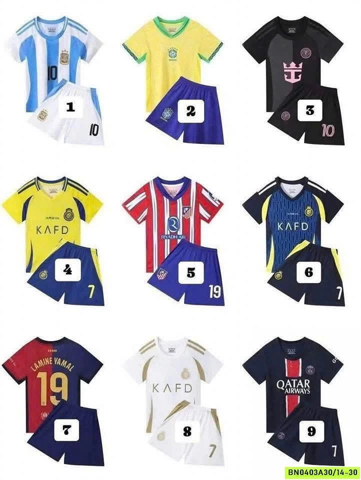 BST BỘ THỂ THAO BÓNG ĐÁ