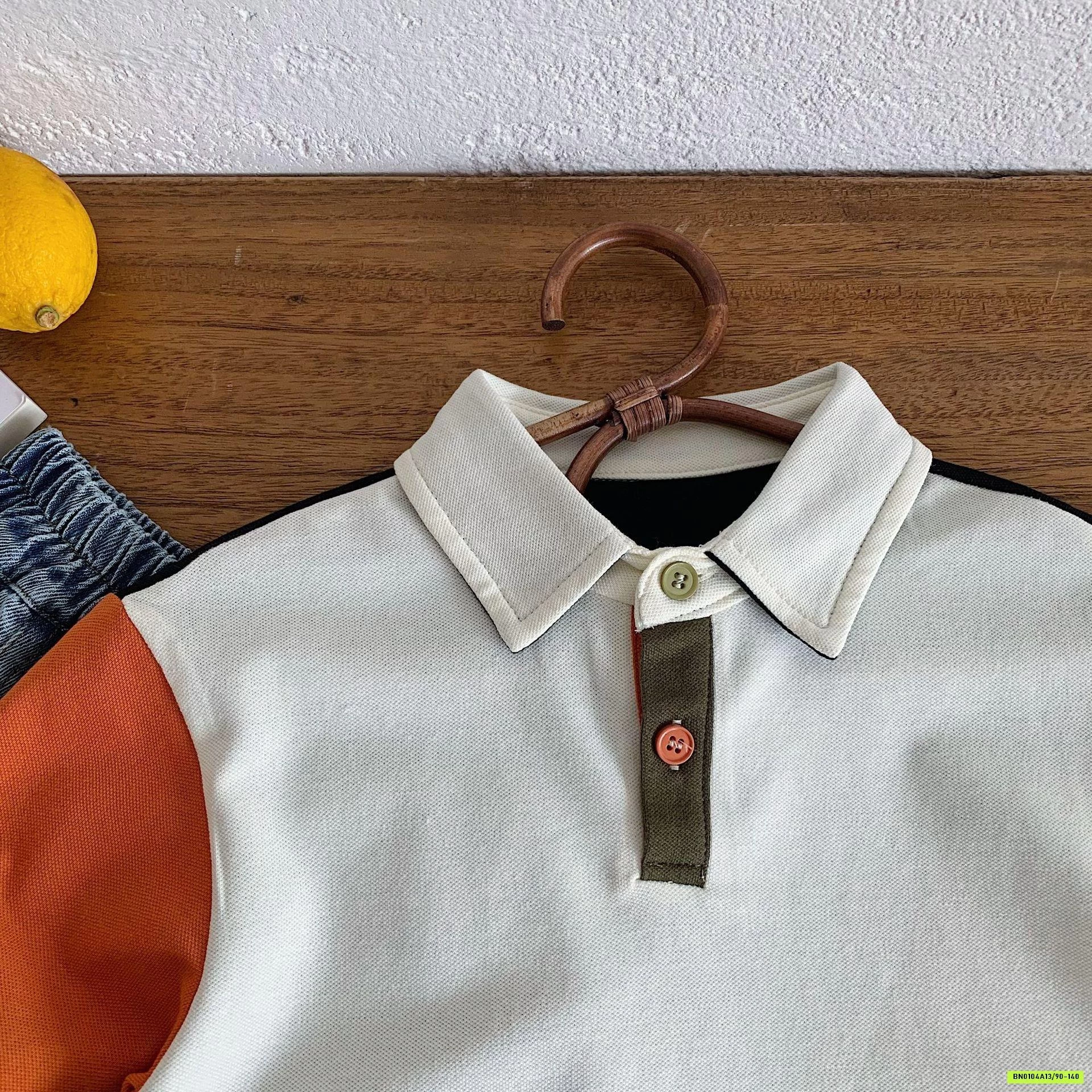 POLO PHỐI MÀU TAY MAIBAO