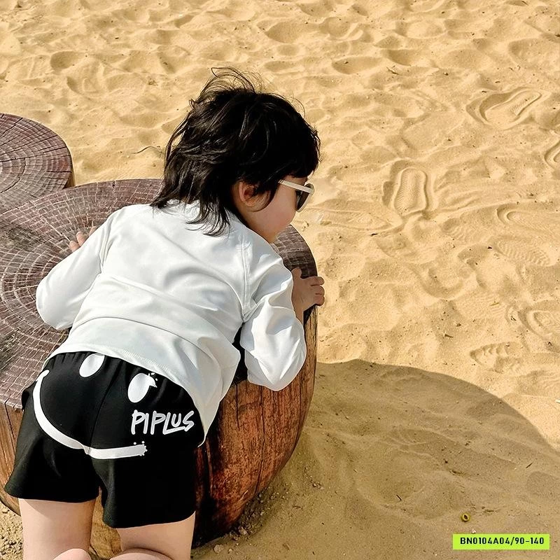 BỘ BƠI BÉ TRAI HỌA TIẾT DÀI TAY