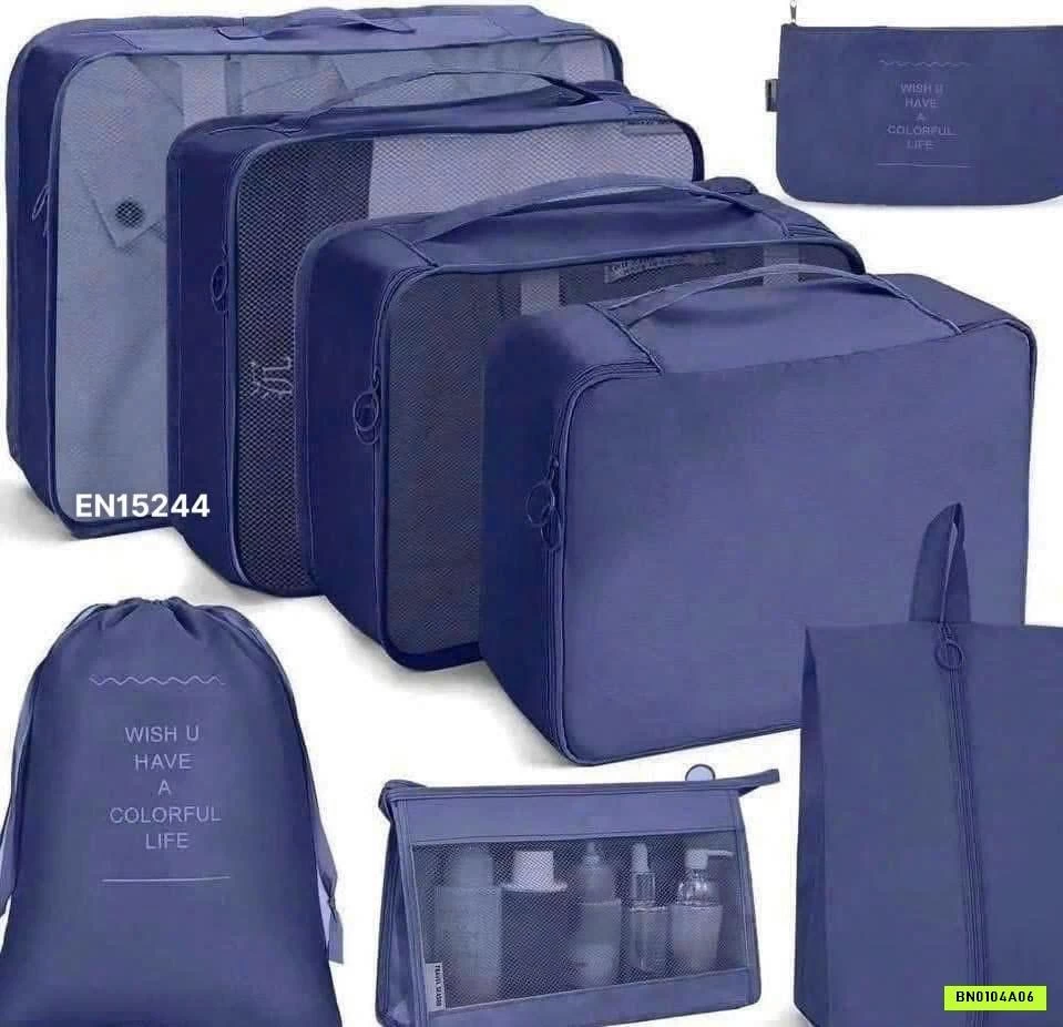 SÉT 7 TÚI ĐỰNG QUẦN ÁO DU LỊCH