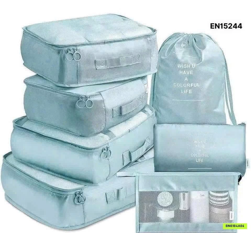 SÉT 7 TÚI ĐỰNG QUẦN ÁO DU LỊCH