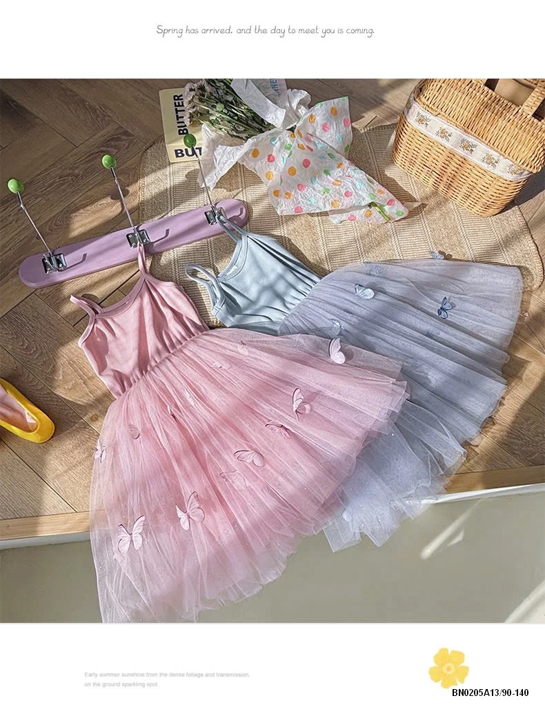 ĐẦM TUTU 2 DÂY GẮN BƯỚM
