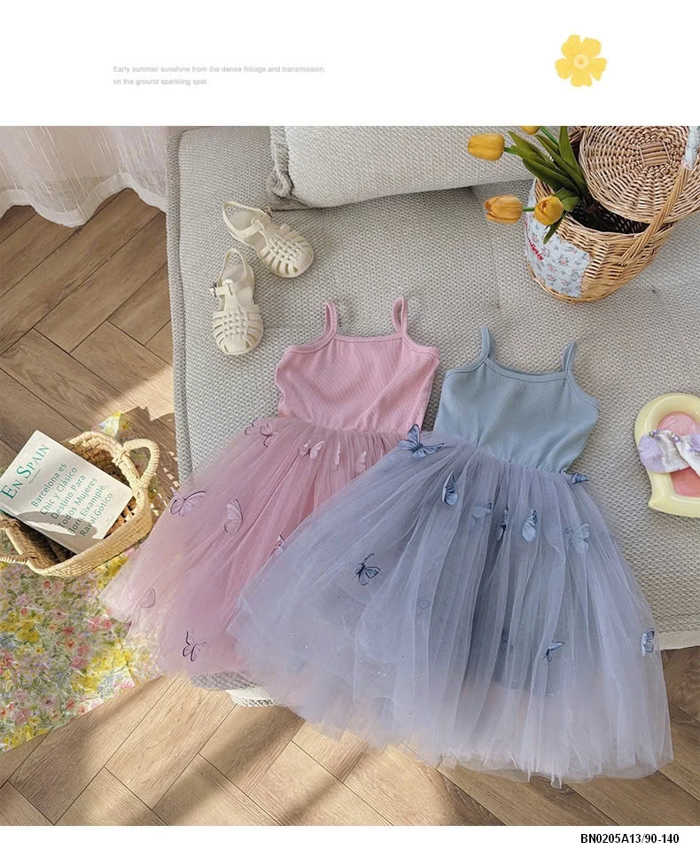 ĐẦM TUTU 2 DÂY GẮN BƯỚM