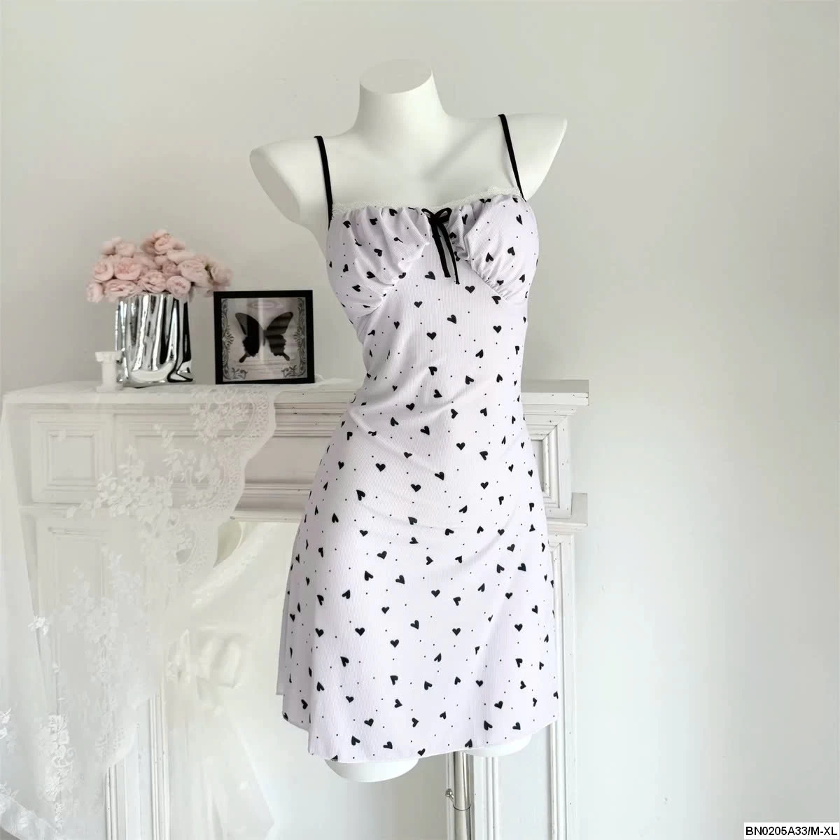 ĐẦM NGỦ THUN GÂN 2 DÂY