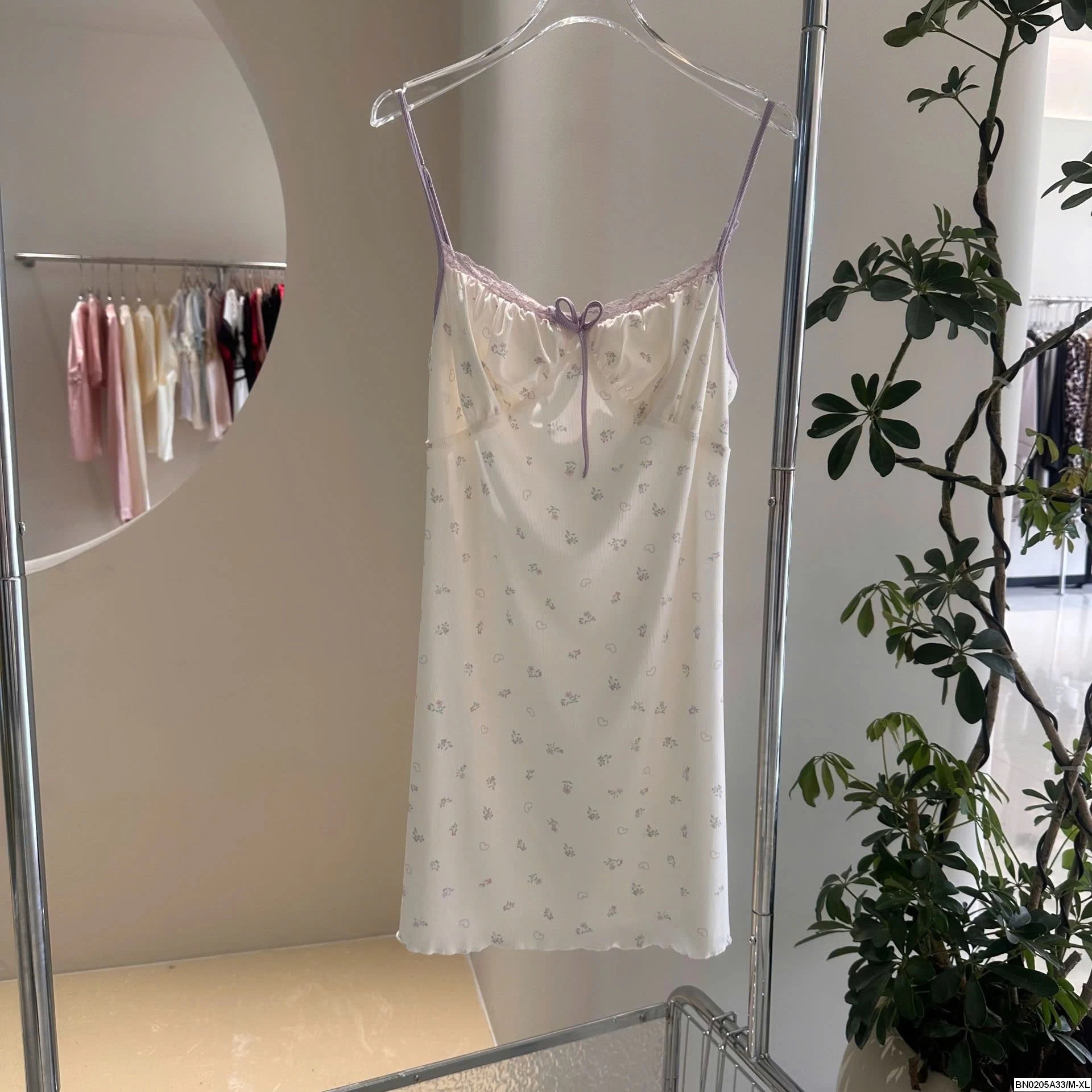 ĐẦM NGỦ THUN GÂN 2 DÂY