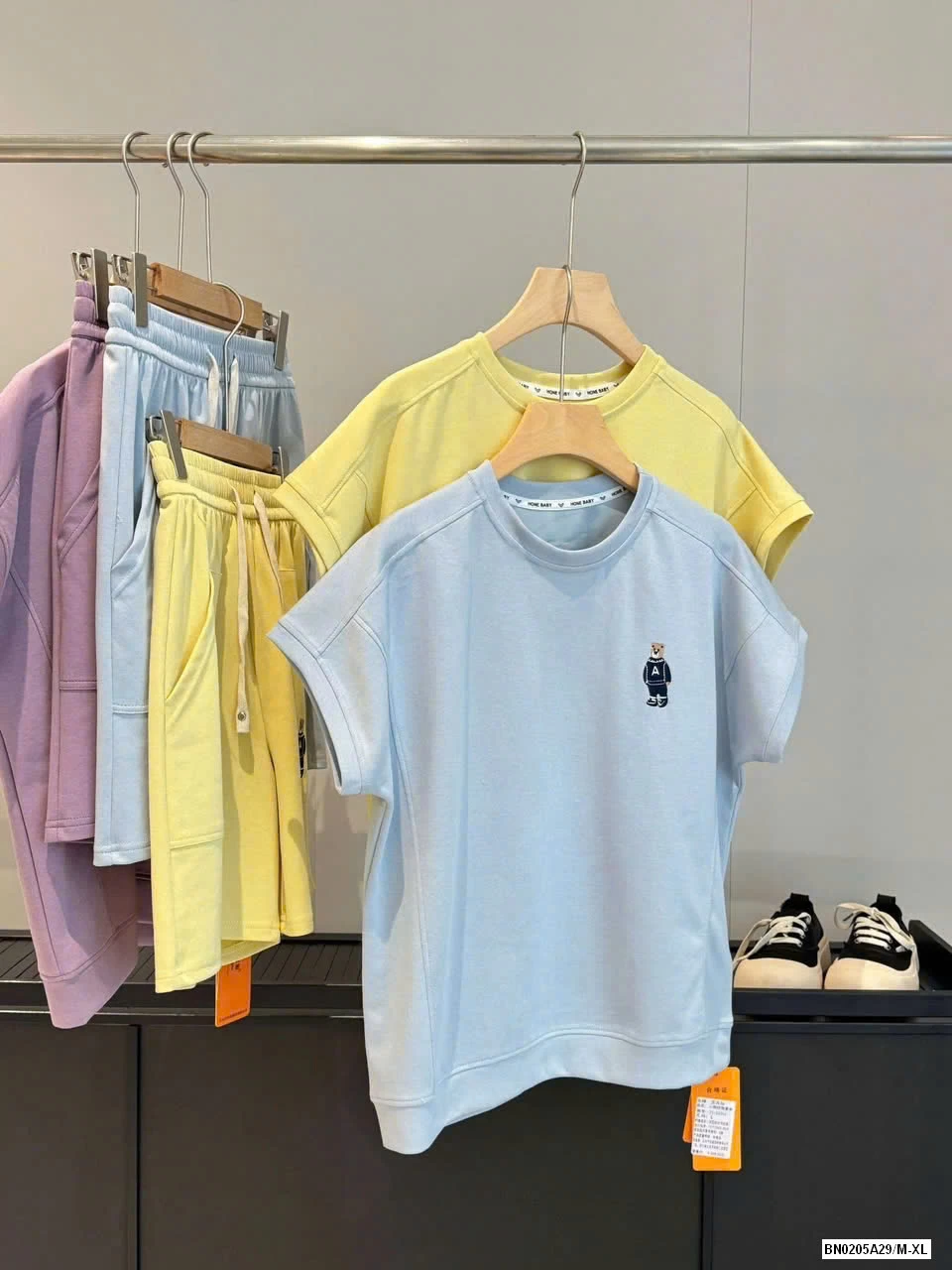 SÉT COTTON LOGO GẤU