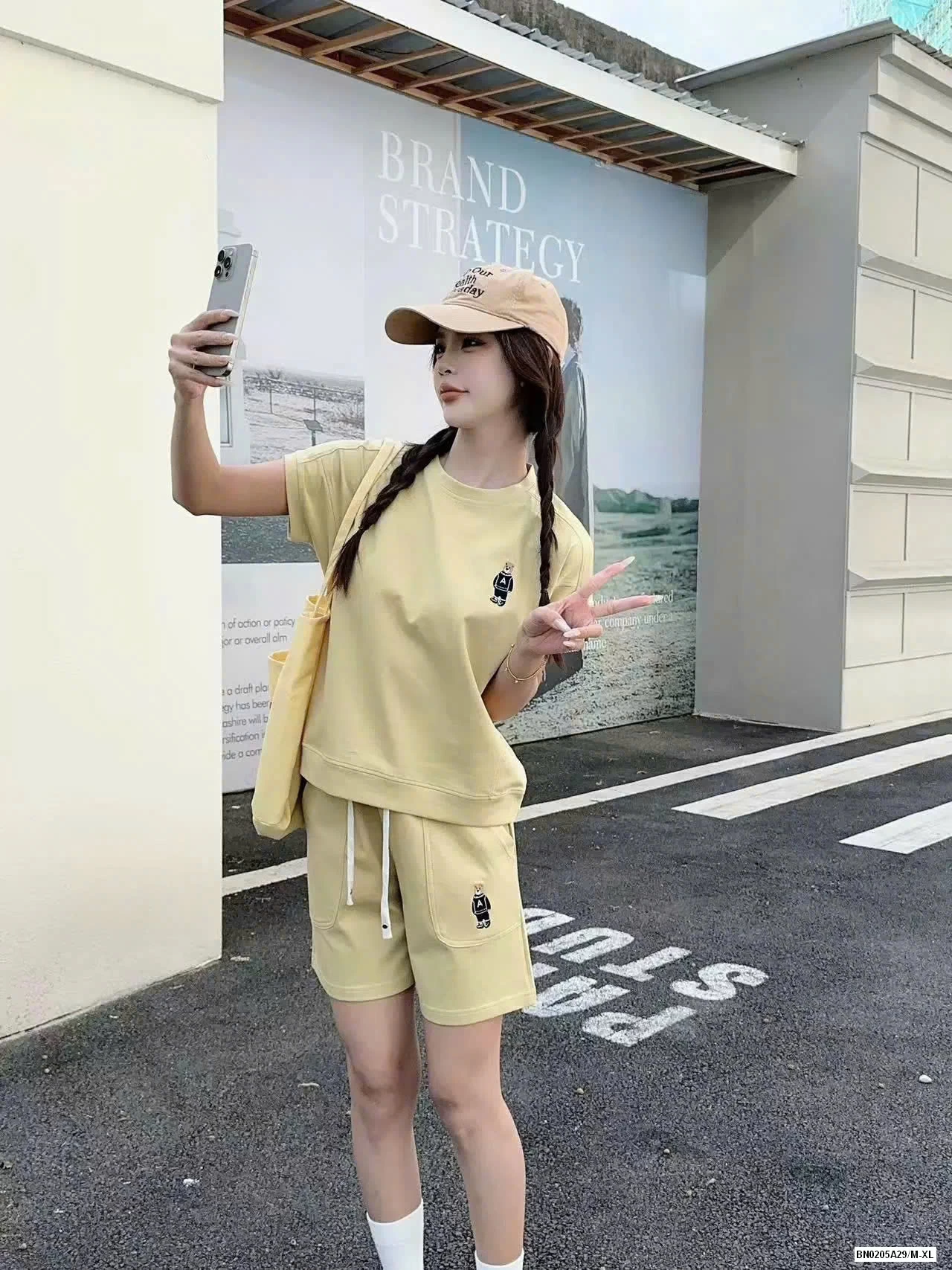 SÉT COTTON LOGO GẤU