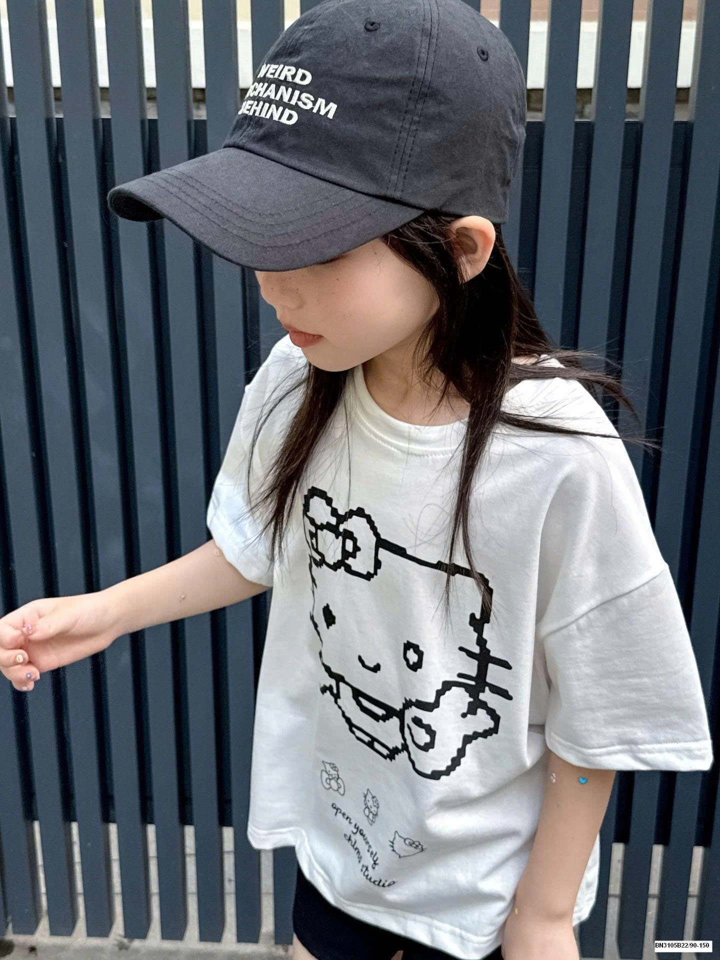 SET ÁO THUN + QUẦN SHORT HELLO KITTY BÉ GÁI