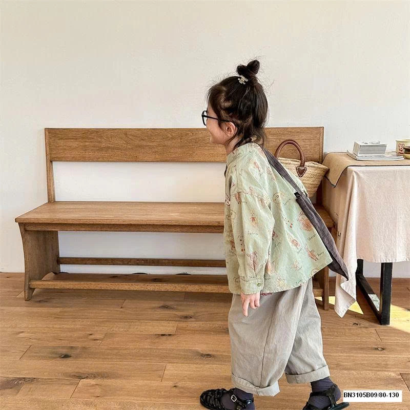 SƠ MI GẤU DÀI TAY