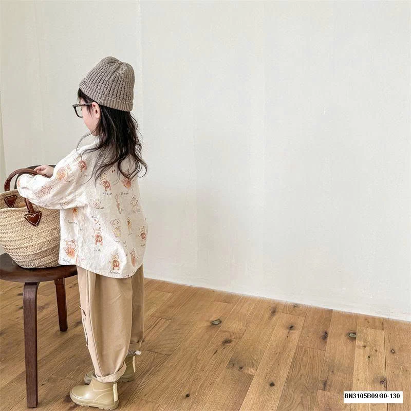 SƠ MI GẤU DÀI TAY