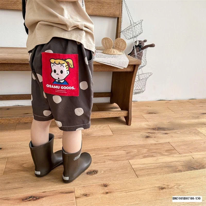 QUẦN SHORT CHẤM BI TO ADBABY