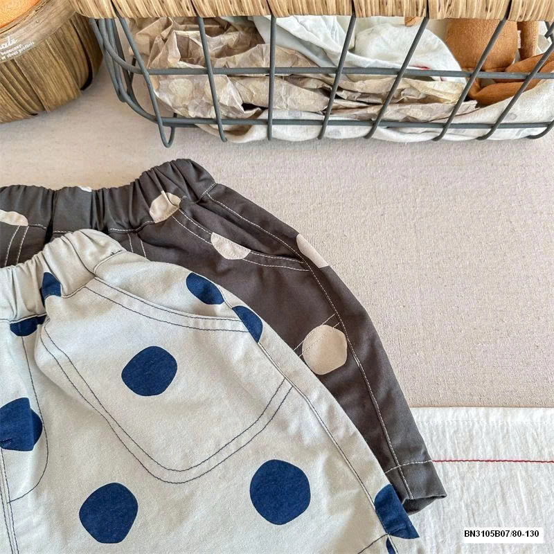 QUẦN SHORT CHẤM BI TO ADBABY