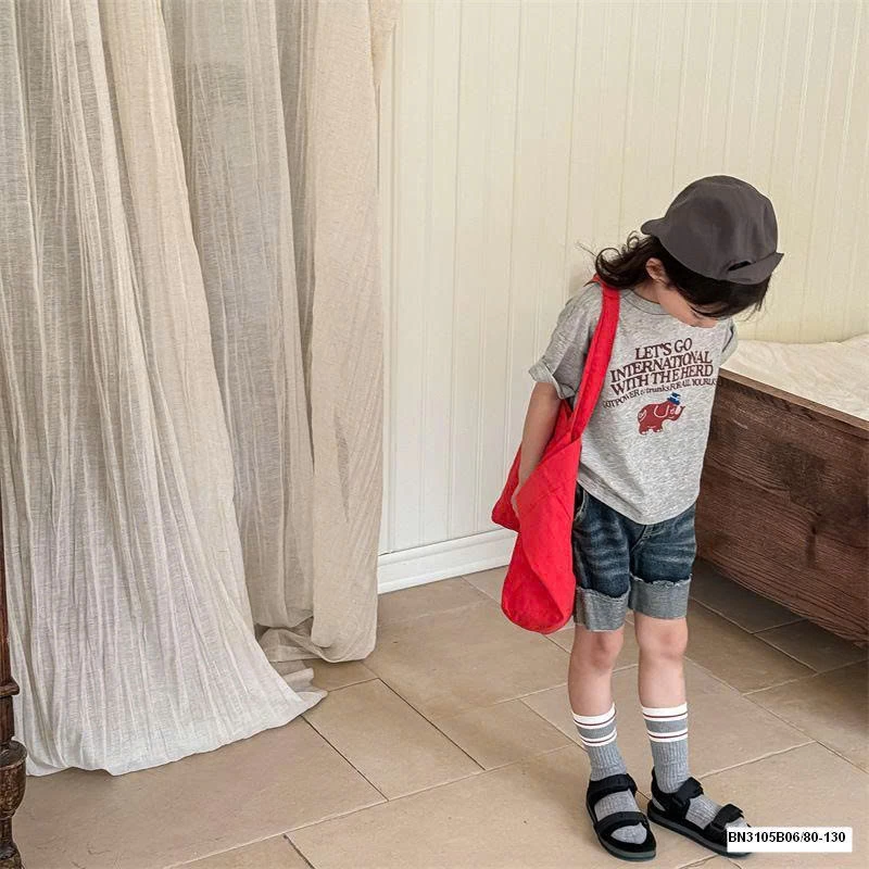 ÁO THUN CHÓ VOI CON ADBABY