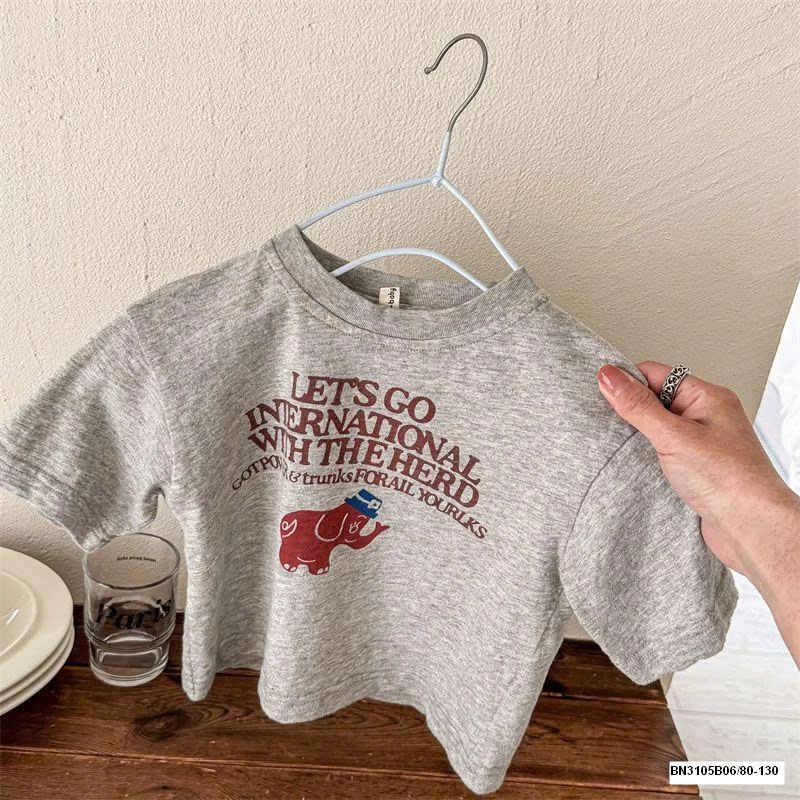 ÁO THUN CHÓ VOI CON ADBABY