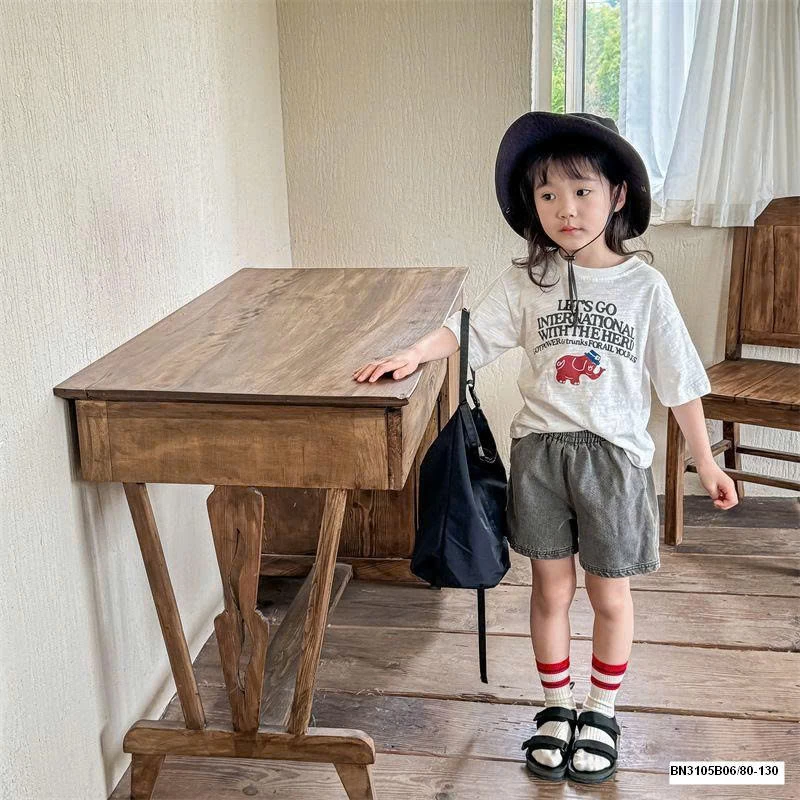 ÁO THUN CHÓ VOI CON ADBABY