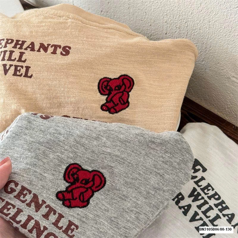 ÁO THUN CHÓ VOI CON ADBABY