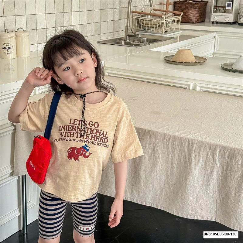 ÁO THUN CHÓ VOI CON ADBABY