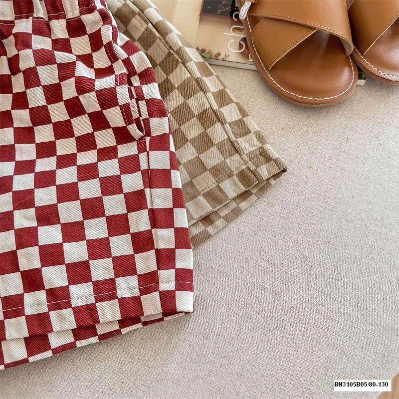 QUẦN SHORT CARO 2 MÀU