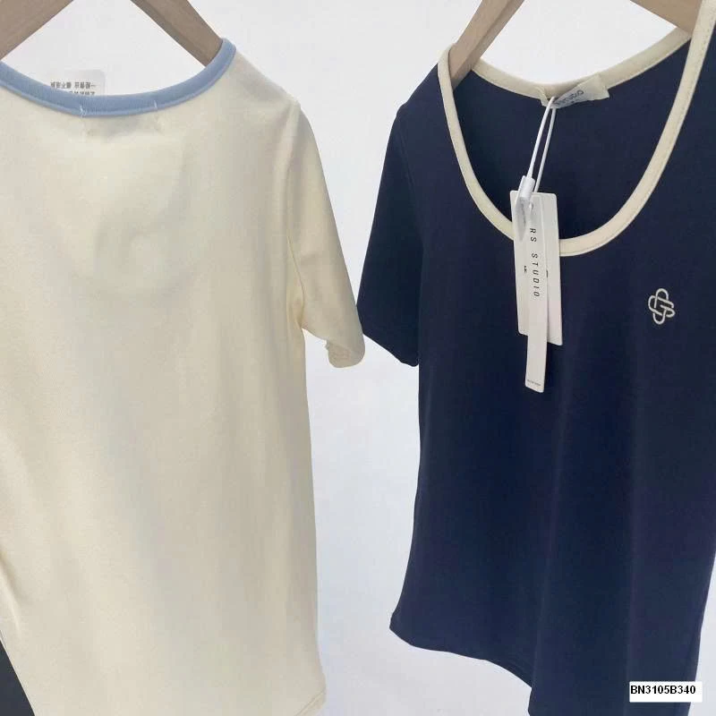 ÁO THUN LOGO HOA TRÀ  RS.STUDIO