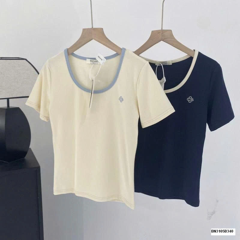 ÁO THUN LOGO HOA TRÀ  RS.STUDIO