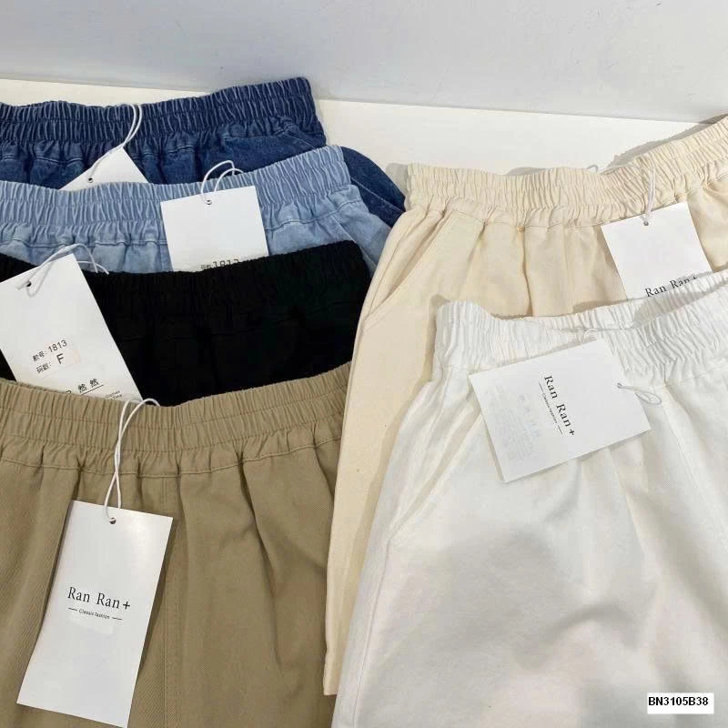 QUẦN SHORT CẠP CHUN  RS.STUDIO